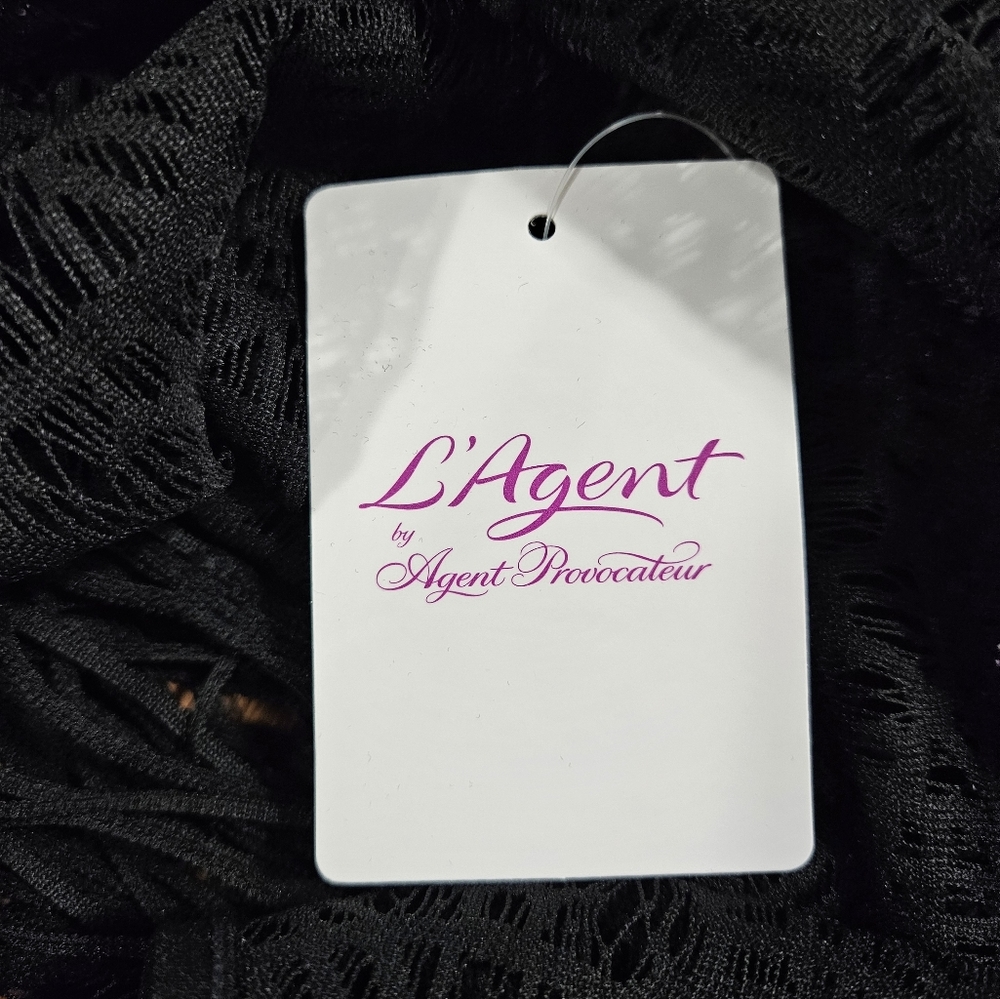 NWT L'agent By Agent Provocateur Karrie Fringe Swimsuit Cover-Up Size M - Picture 6 of 7